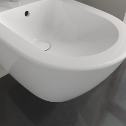 Villeroy & Boch 540000R1 - Bideu suspendat SUBWAY 2.0 37x56,5 cm ceramică/alb