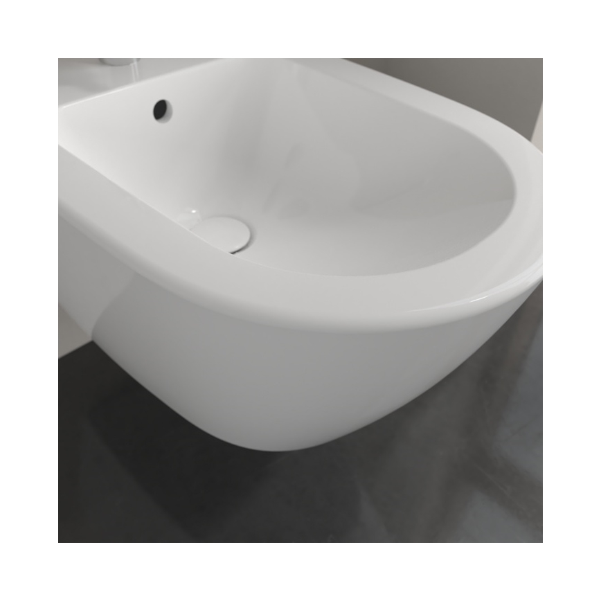 Villeroy & Boch 540000R1 - Bideu suspendat SUBWAY 2.0 37x56,5 cm ceramică/alb