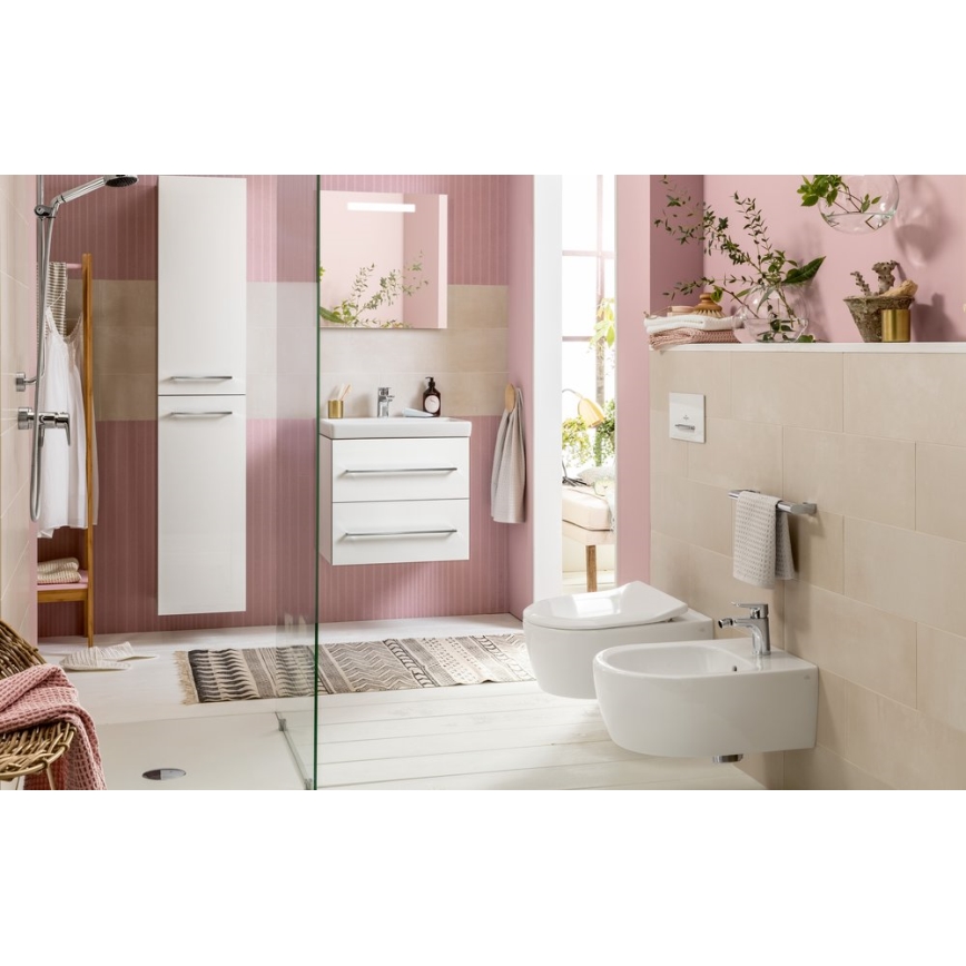 Villeroy & Boch 54050001 - Bideu suspendat AVENTO ceramică/alb