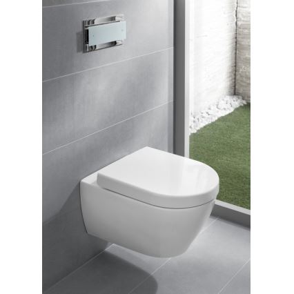 Villeroy & Boch 56001001 - Vas WC suspendat SUBWAY 2.0, ceramică, alb