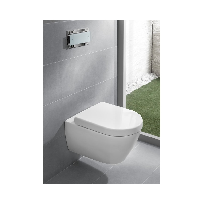 Villeroy & Boch 56001001 - Vas WC suspendat SUBWAY 2.0, ceramică, alb