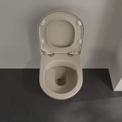 Villeroy & Boch 5614R0AM - Vas WC suspendat SUBWAY 2.0 ceramică/bej