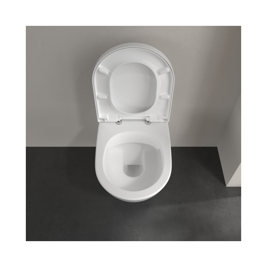 Villeroy & Boch 5614R0R1 - Vas WC suspendat SUBWAY 2.0, din ceramică, alb