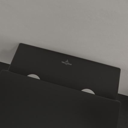 Villeroy & Boch 5614R0R7 - Vas WC suspendat SUBWAY ceramică/negru