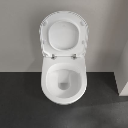 Villeroy & Boch 5614R201 - Vas WC suspendat SUBWAY 2.0 cu capac SoftClose, ceramică/albă