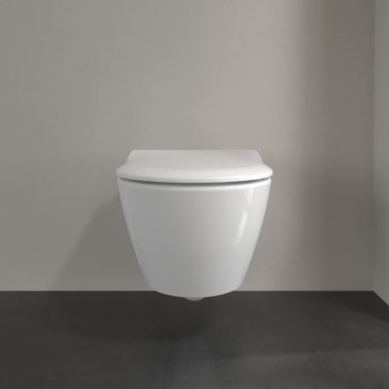 Villeroy & Boch 5614R2R1 - Vas WC suspendat SUBWAY 2.0 cu capac SoftClose, ceramică/albă