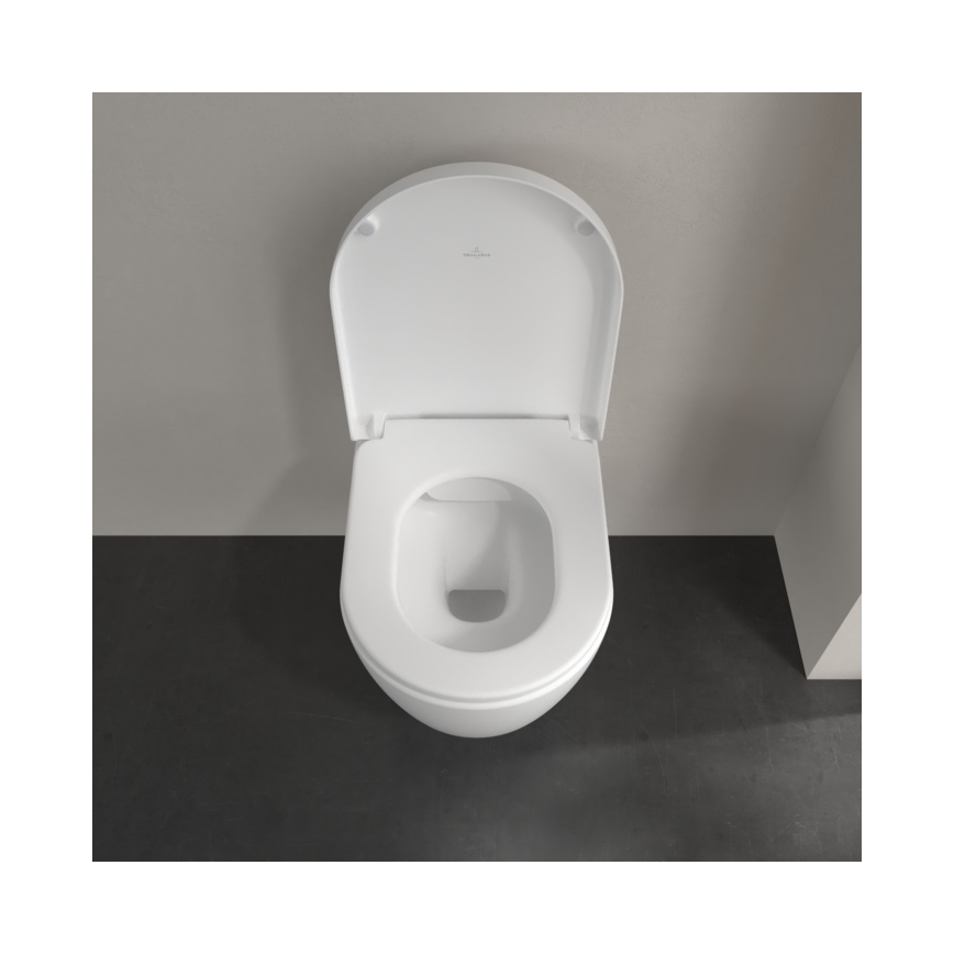 Villeroy & Boch 5656HRRW - WC suspendat AVENTO cu capac SoftClose, ceramică, alb