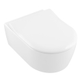 Villeroy & Boch 5656RSR1 - Vas WC suspendat AVENTO cu capac SoftClose, ceramică/alb