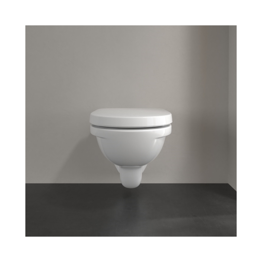 Villeroy & Boch 5660H101 - Vas WC suspendat O.NOVO din ceramică, alb, cu scaun WC