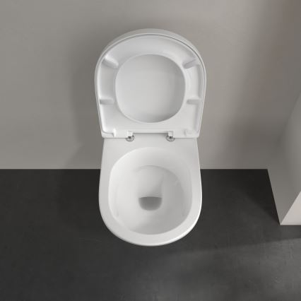 Villeroy & Boch 5660H101 - Vas WC suspendat O.NOVO din ceramică, alb, cu scaun WC