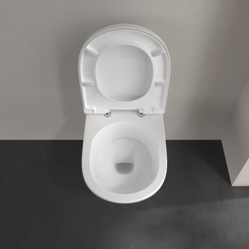 Villeroy & Boch 5660H101 - Vas WC suspendat O.NOVO din ceramică, alb, cu scaun WC
