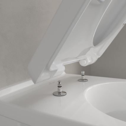 Villeroy & Boch 5660H101 - Vas WC suspendat O.NOVO din ceramică, alb, cu scaun WC