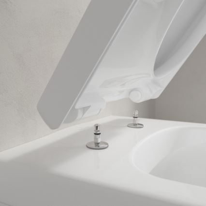 Villeroy & Boch 5684HRR1 - Vas WC suspendat ARCHITECTURA cu capac SoftClose, ceramică/alb