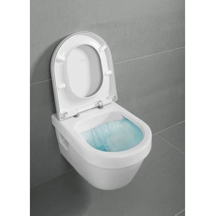 Villeroy & Boch 5684HRR1 - Vas WC suspendat ARCHITECTURA cu capac SoftClose, ceramică/alb