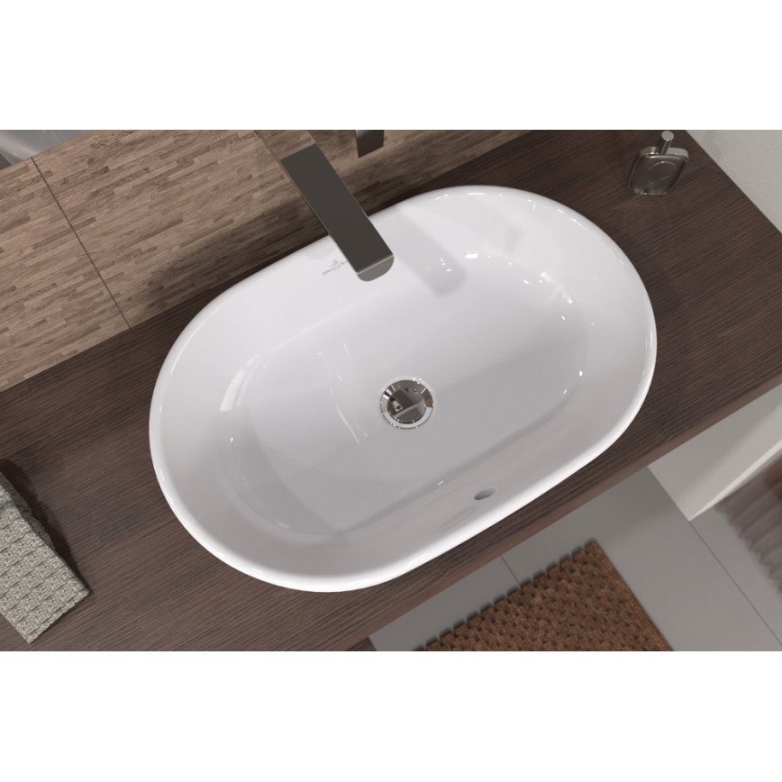 Villeroy & Boch 5A266001 - Lavoar pentru montare pe blat ARCHITECTURA 60x40 cm ceramică/alb