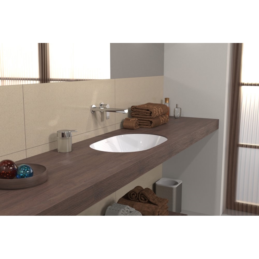 Villeroy & Boch 5A766001 - Lavoar încastrat ARCHITECTURA, 57 x 37,5 cm, ceramică/albă