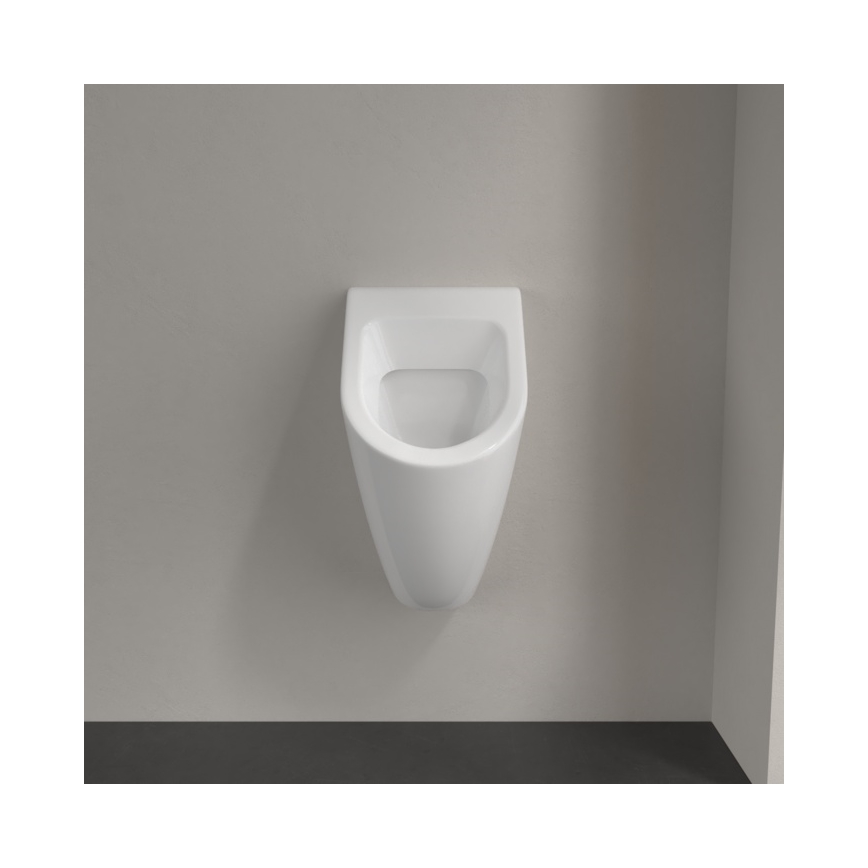 Villeroy & Boch 75130001 - Pisoar SUBWAY, evacuare pe spate, ceramică, alb