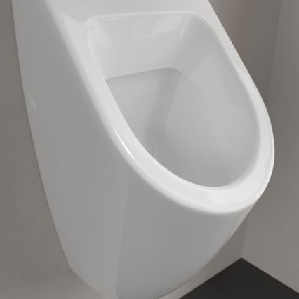 Villeroy & Boch 75130001 - Pisoar SUBWAY, evacuare pe spate, ceramică, alb