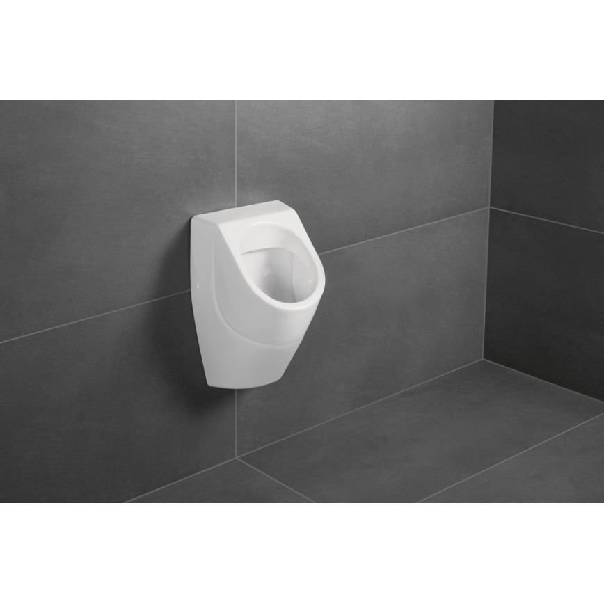 Villeroy & Boch 75240001 - Pisoar O.NOVO cu racord posterior, ceramică, alb