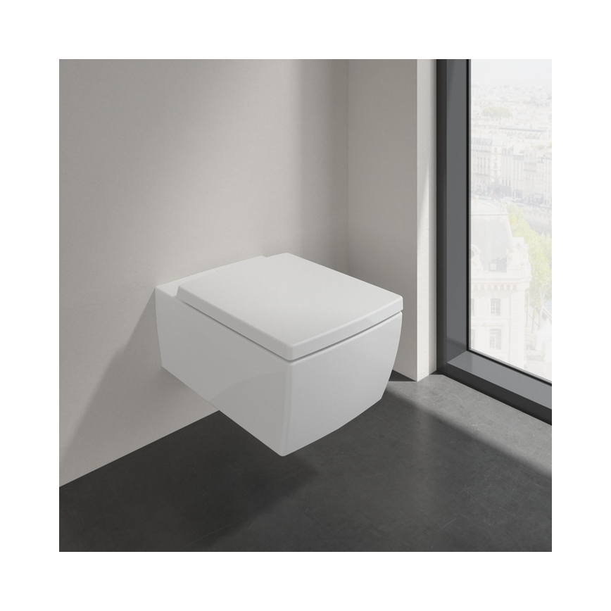 Villeroy & Boch 8M24S101 - Capac WC MEMENTO 2.0 cu închidere silențioasă, alb