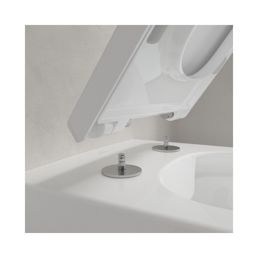 Villeroy & Boch 8M24S101 - Capac WC MEMENTO 2.0 cu închidere silențioasă, alb