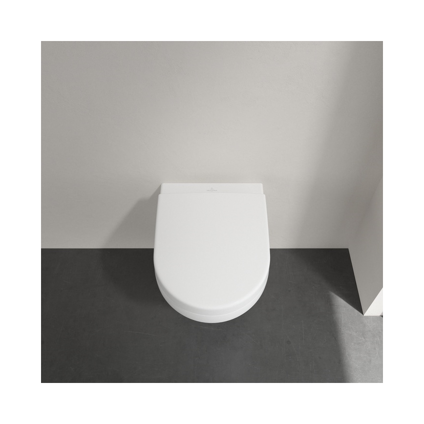 Villeroy & Boch 8M42S101 - Capac WC cu închidere SoftClose SUBWAY 3.0, alb