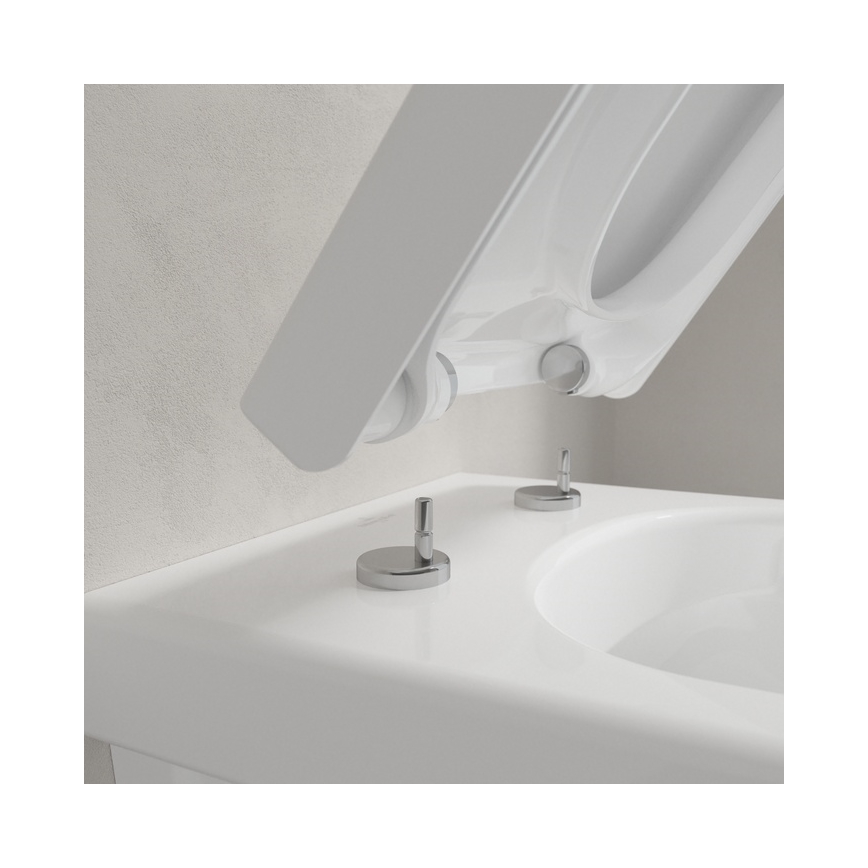 Villeroy & Boch 8M42S101 - Capac WC cu închidere SoftClose SUBWAY 3.0, alb
