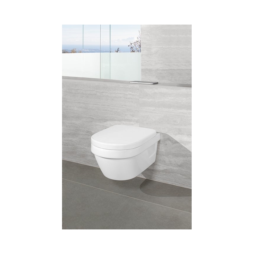 Villeroy & Boch 8M42S101 - Capac WC cu închidere SoftClose SUBWAY 3.0, alb