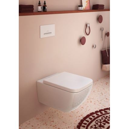 Villeroy & Boch 92216168 - Placă de acționare VICONNECT, alb/crom lucios