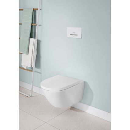 Villeroy & Boch 92216168 - Placă de acționare VICONNECT, alb/crom lucios