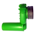 Villeroy & Boch 93260000 - Sifon pentru pisoar, evacuare pe spate, verde