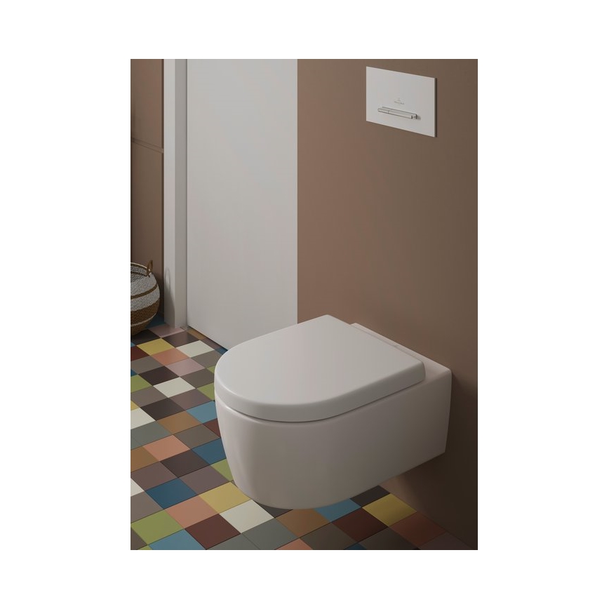 Villeroy & Boch 9M77C101 - Capac WC AVENTO SoftClose, alb