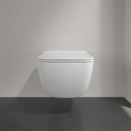 Villeroy & Boch 9M80S101 - Capac WC VENTICELLO cu sistem SoftClose, alb