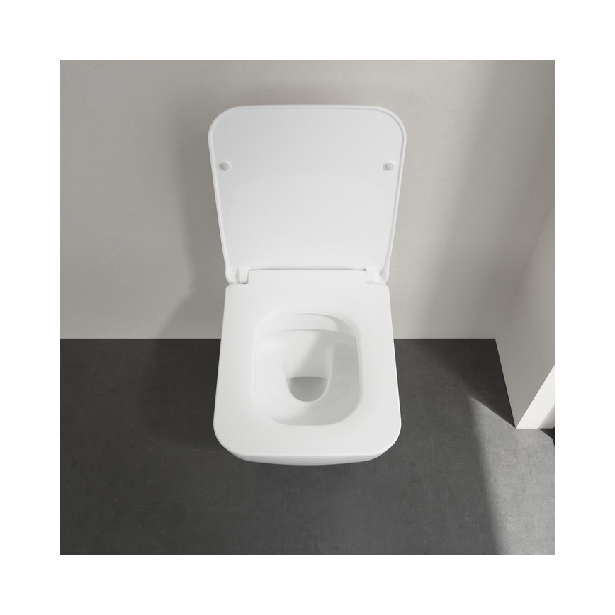 Villeroy & Boch 9M80S101 - Capac WC VENTICELLO cu sistem SoftClose, alb