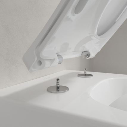Villeroy & Boch 9M80S101 - Capac WC VENTICELLO cu sistem SoftClose, alb