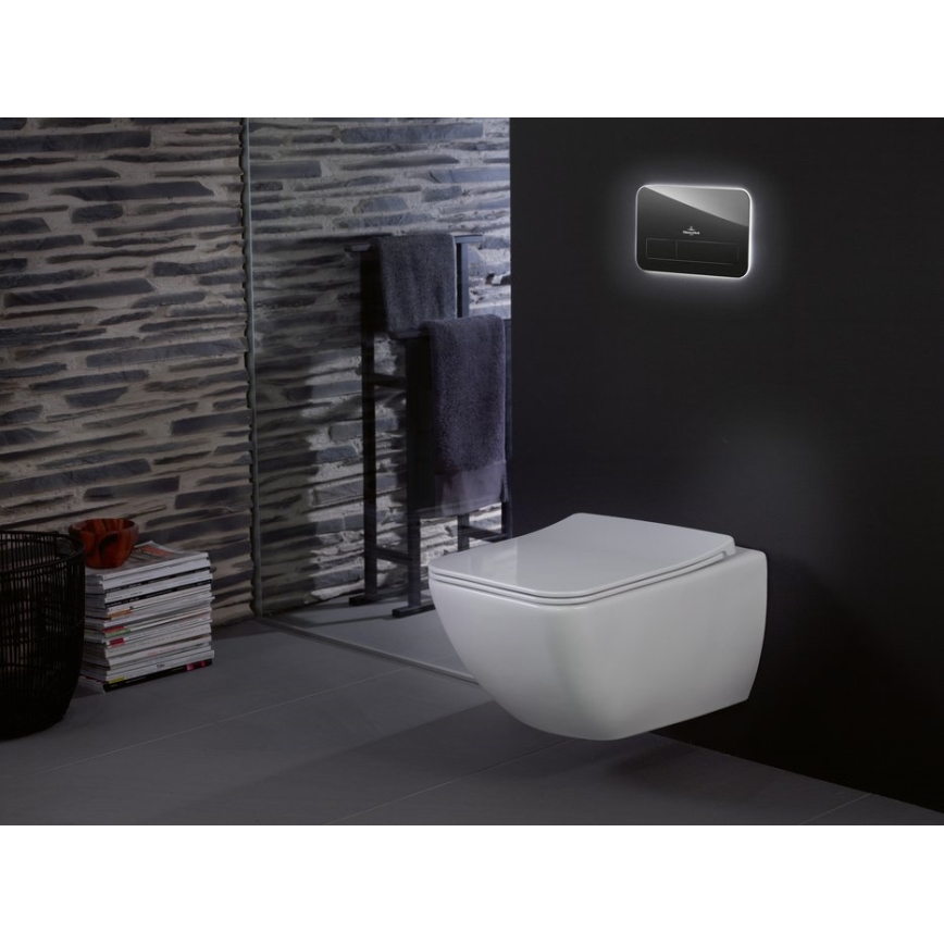 Villeroy & Boch 9M80S101 - Capac WC VENTICELLO cu sistem SoftClose, alb