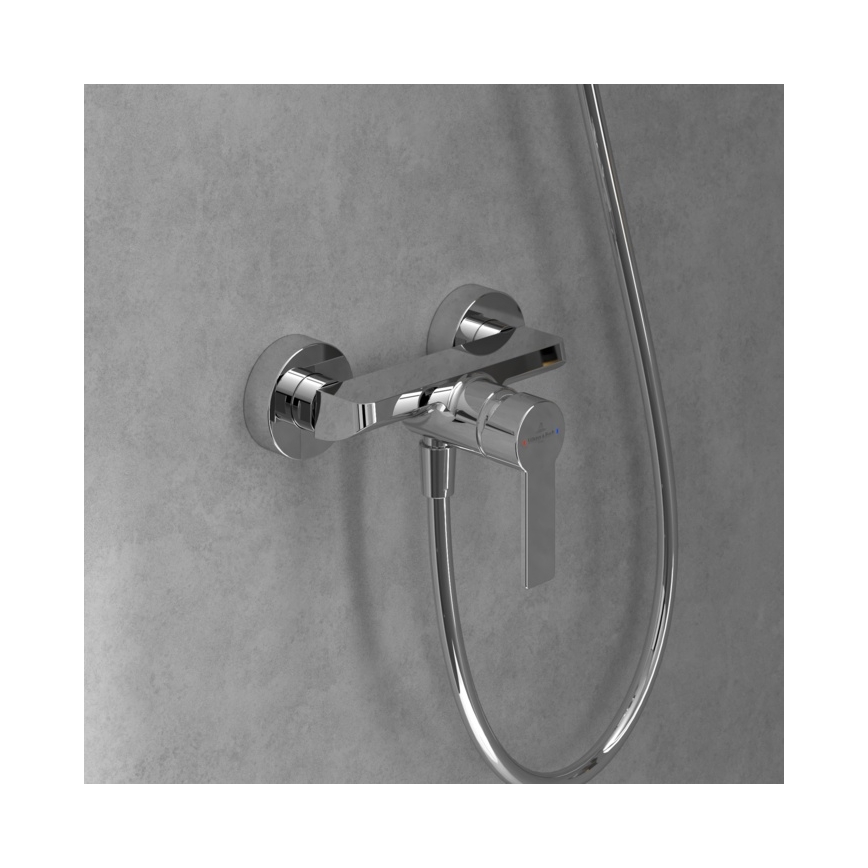 Villeroy & Boch - Baterie de duș ARCHITECTURA, crom lucios (TVS10300100061)