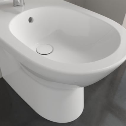 Villeroy & Boch O.NOVO 54610001 - Bideu pe podea, 57 x 36 cm, ceramică, alb