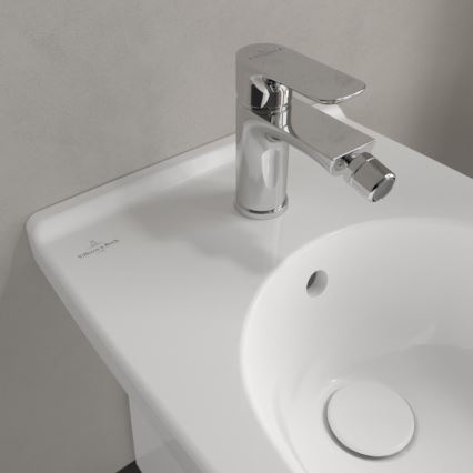 Villeroy & Boch O.NOVO 54610001 - Bideu pe podea, 57 x 36 cm, ceramică, alb