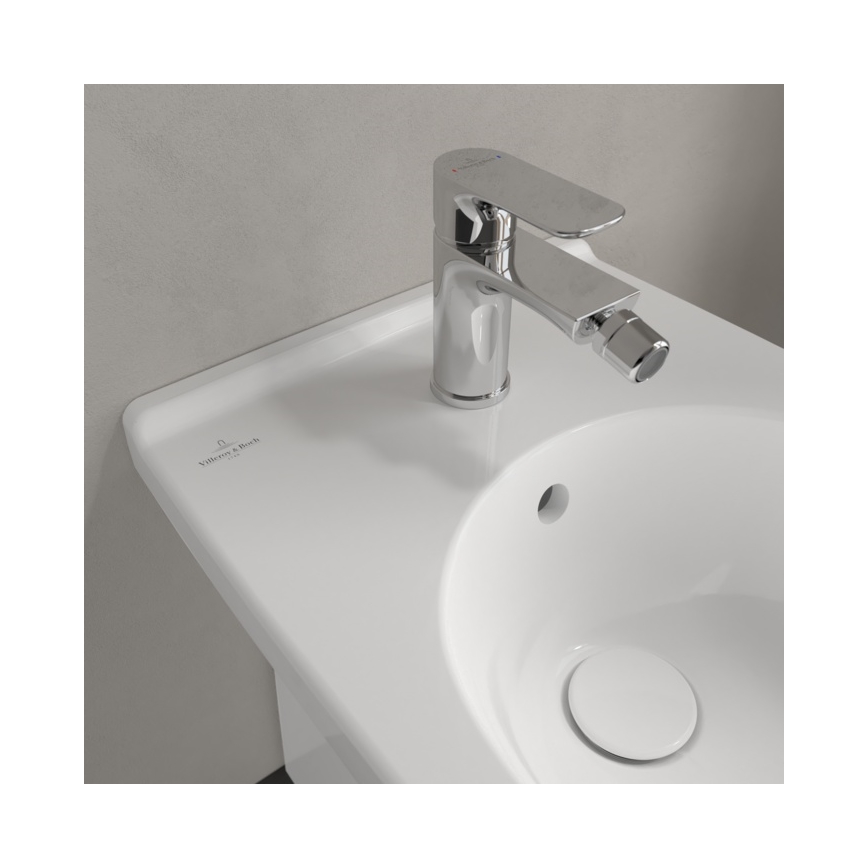 Villeroy & Boch O.NOVO 54610001 - Bideu pe podea, 57 x 36 cm, ceramică, alb