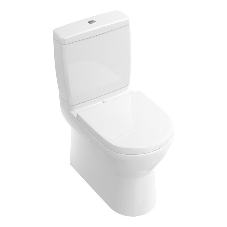 Villeroy & Boch O.NOVO - vas WC combinat din ceramică, alb, 56581001