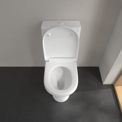 Villeroy & Boch O.NOVO - vas WC combinat din ceramică, alb, 56581001