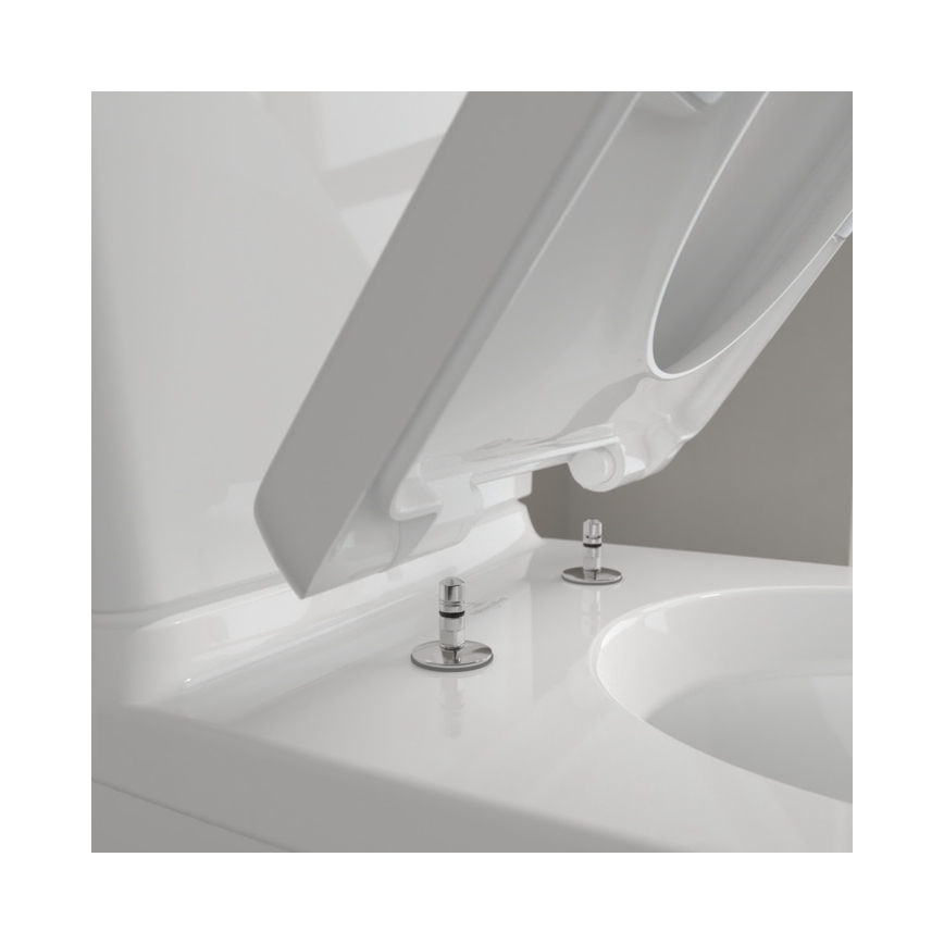 Villeroy & Boch O.NOVO - vas WC combinat din ceramică, alb, 56581001