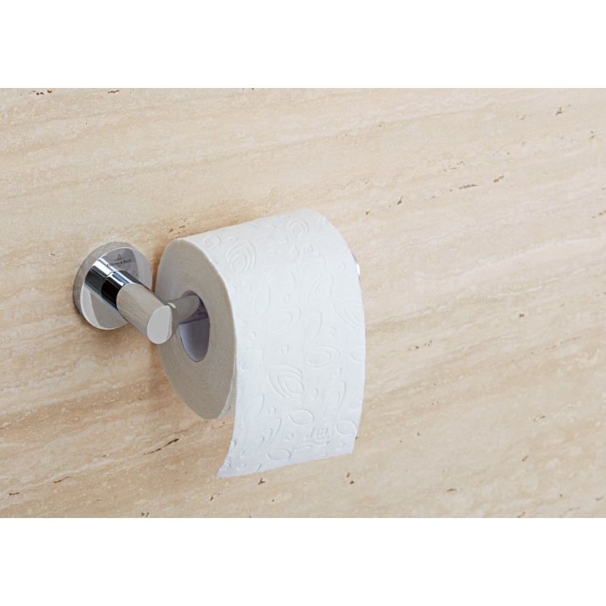Villeroy & Boch TVA15101400061 - Suport pentru hârtie igienică ELEMENTS, crom lucios
