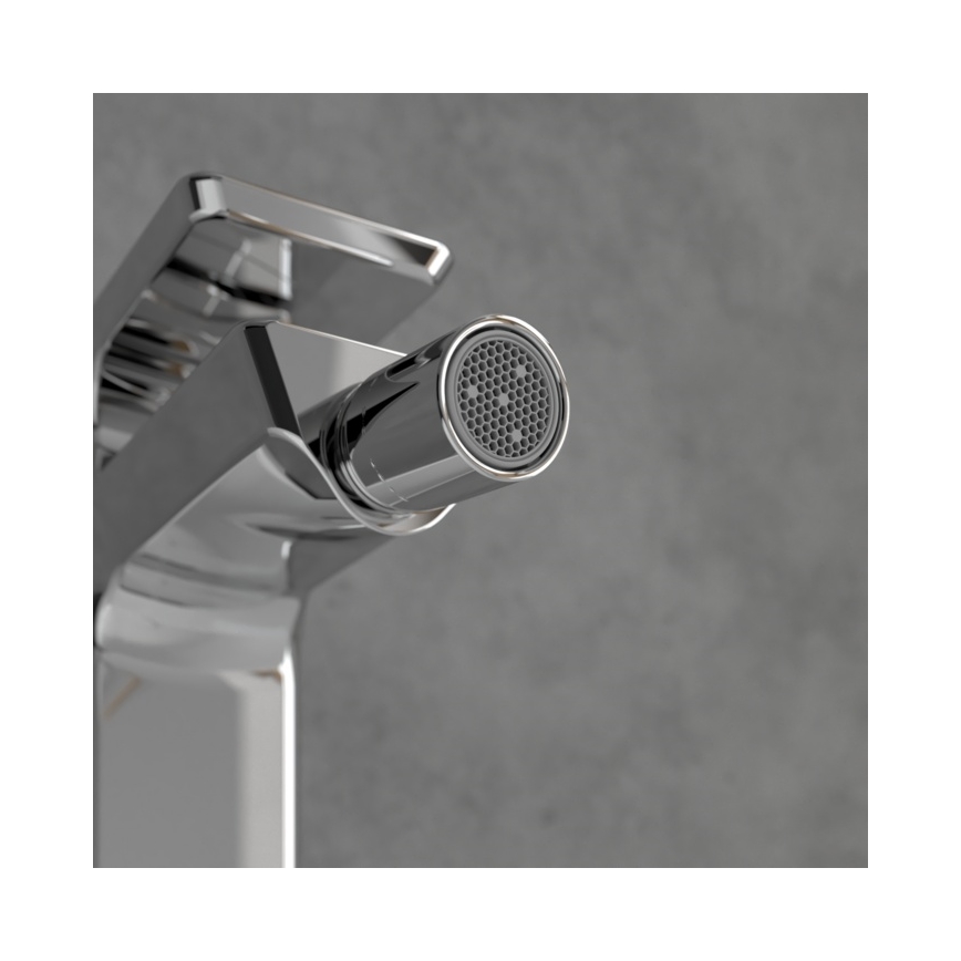 Villeroy & Boch TVB11200100061 - Baterie pentru bideu + ventil de scurgere SUBWAY 3.0 crom lucios