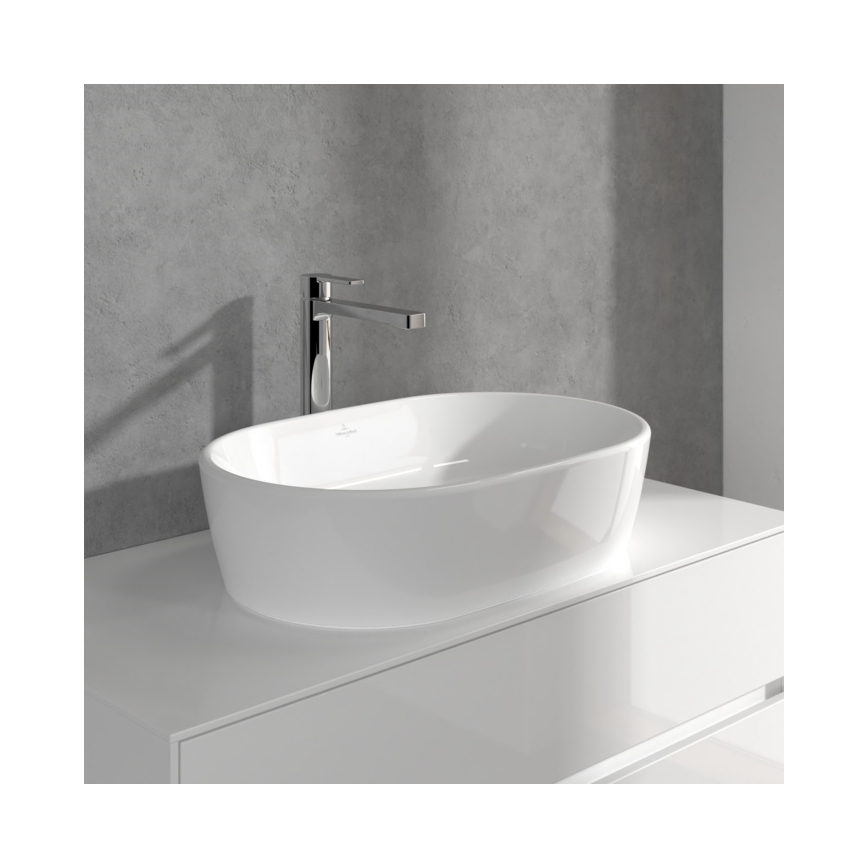 Villeroy & Boch TVW10300500061 - Baterie pentru lavoar + ventil de scurgere ARCHITECTURA, 32,9 cm, crom lucios