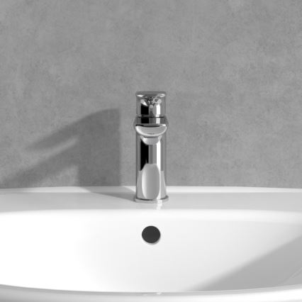 Villeroy & Boch TVW10400300161 - Baterie pentru lavoar O.NOVO, 15,5 cm, crom lucios