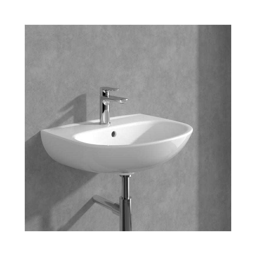 Villeroy & Boch TVW10400300161 - Baterie pentru lavoar O.NOVO, 15,5 cm, crom lucios
