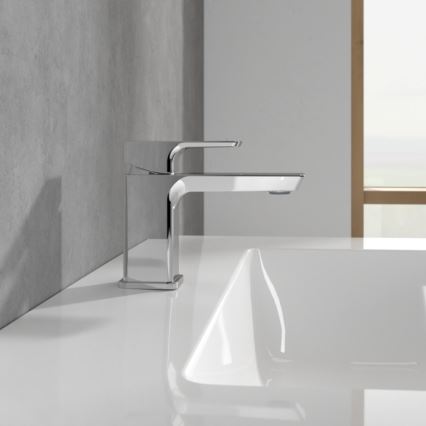 Villeroy & Boch TVW11200100161 - Baterie pentru lavoar SUBWAY 3.0, 12,5 cm, crom lucios