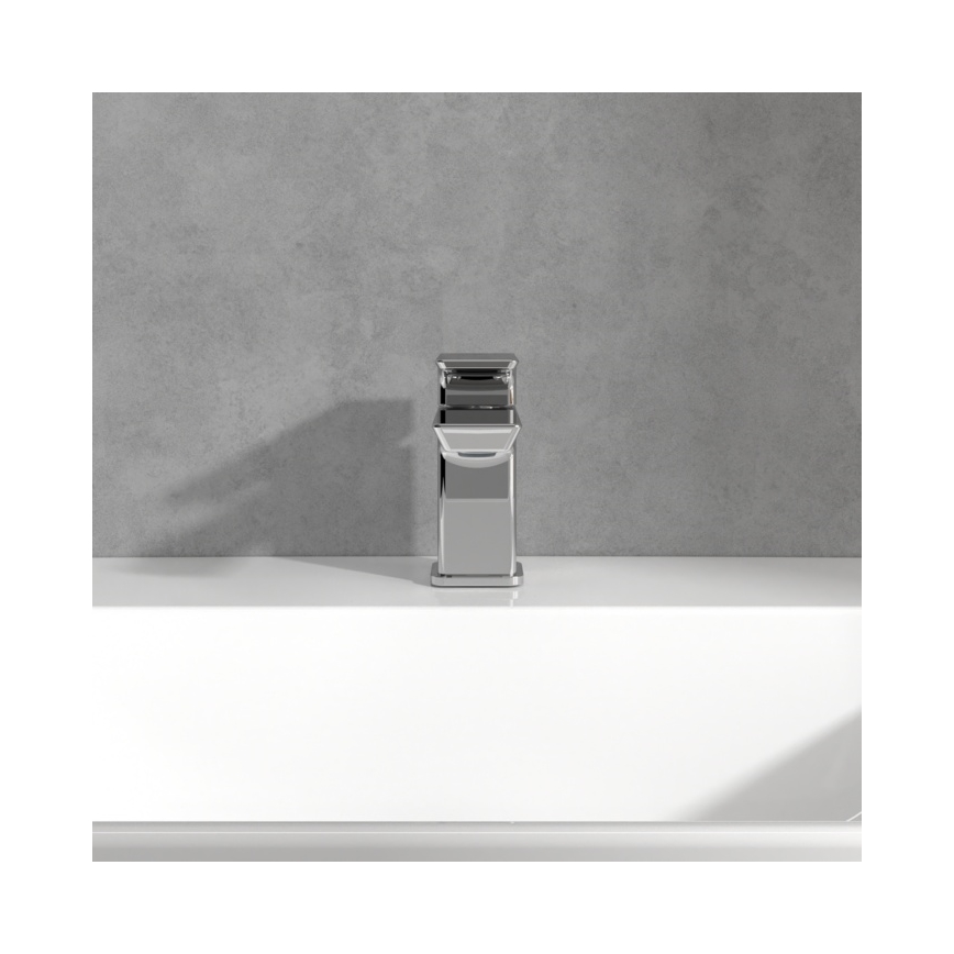 Villeroy & Boch TVW11200100161 - Baterie pentru lavoar SUBWAY 3.0, 12,5 cm, crom lucios